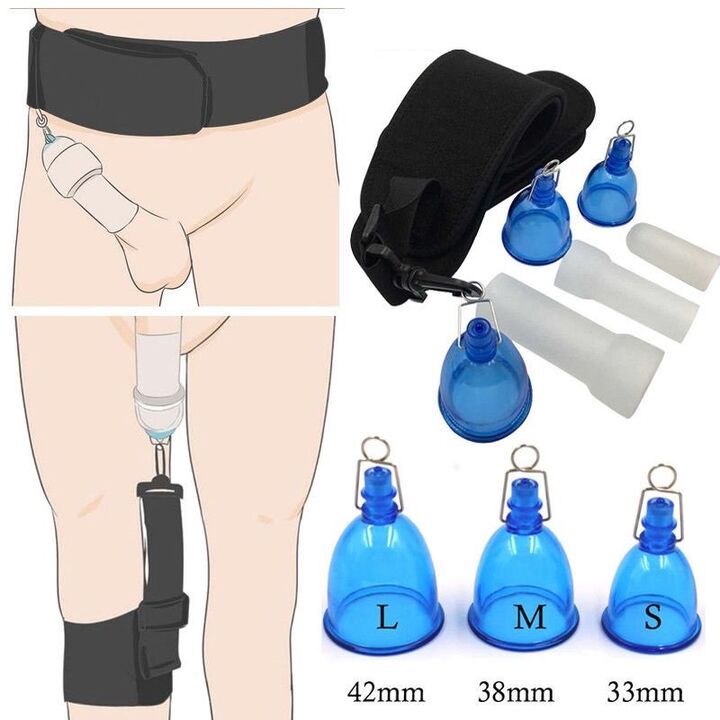 Usando una pompa per aumentare un membro